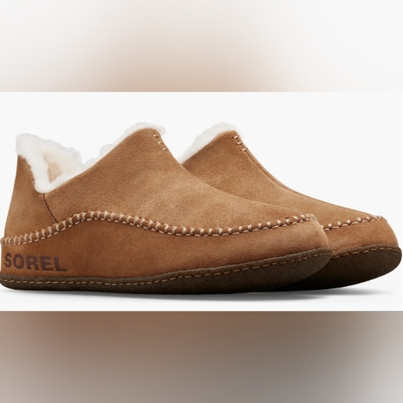 Sorel Manawan II Faux Fur Lined Slippers Men's Size 8 NIBox MSRP $100